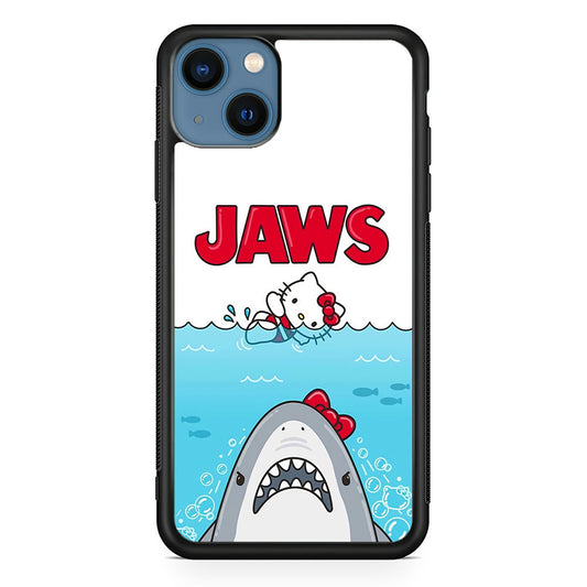 Hello Kitty Jaws Shark iPhone 14 Plus Case