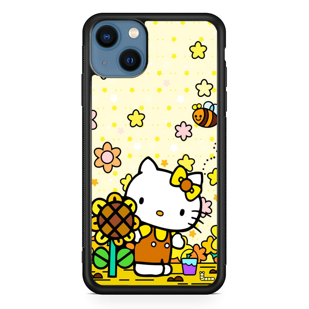 Hello Kitty Sun Flowers iPhone 14 Case