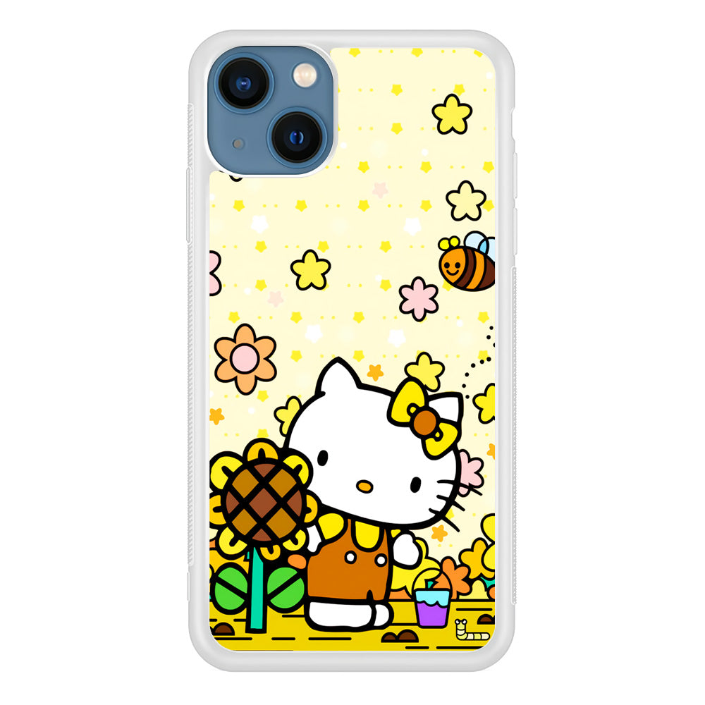 Hello Kitty Sun Flowers iPhone 14 Case