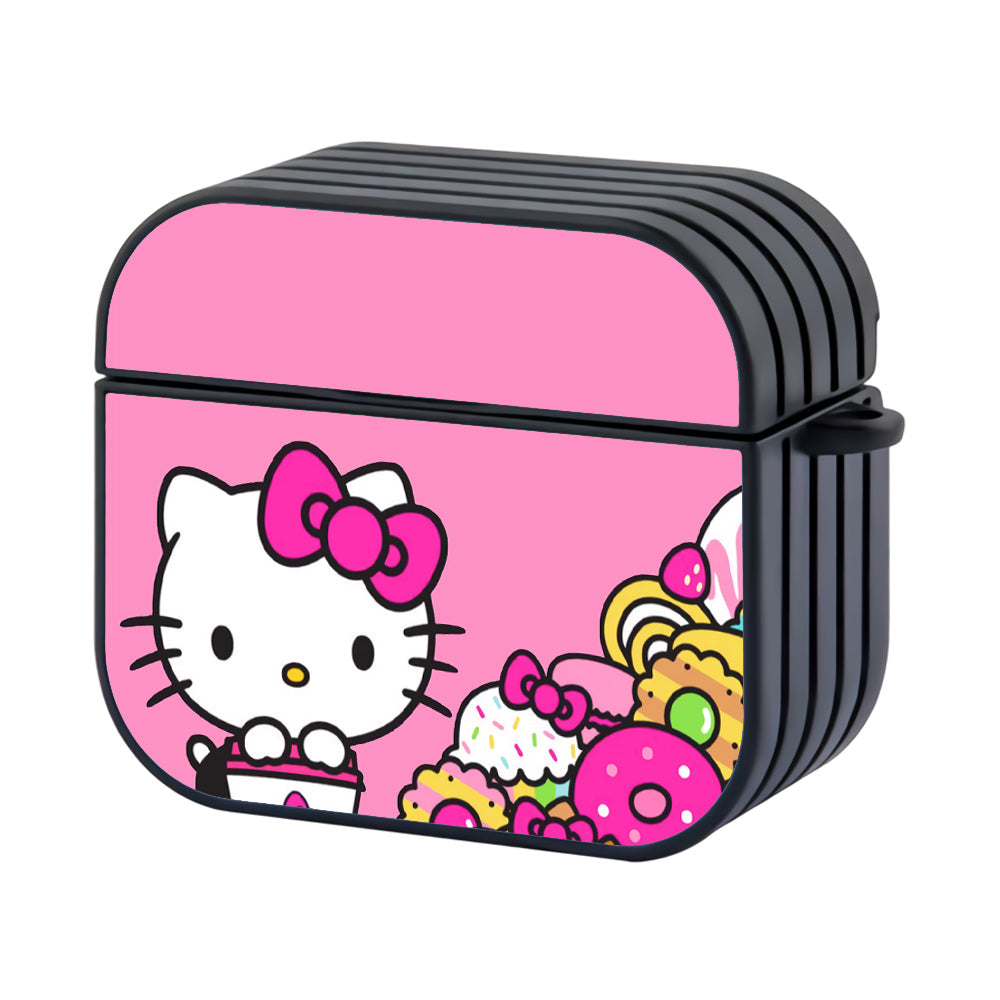 Hello Kitty Sweet Dessert Hard Plastic Case Cover For Apple Airpods 4 - Ezzystore