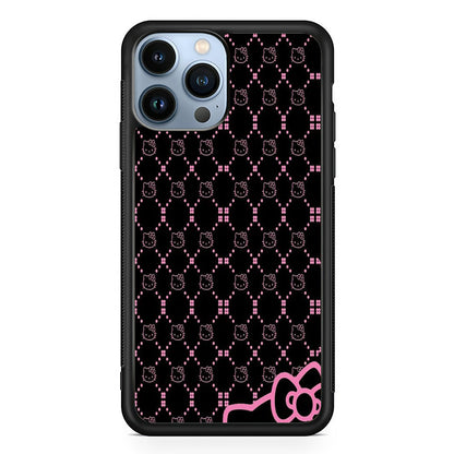 Hello Kitty Black Pink iPhone 14 Pro Case