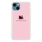 Hello Kitty Don't Touch My Phone iPhone 14 Case