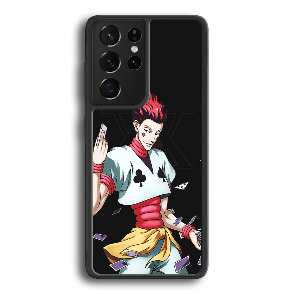 Hisoka Card Mode Samsung Galaxy S24 Ultra Case - Ezzystore