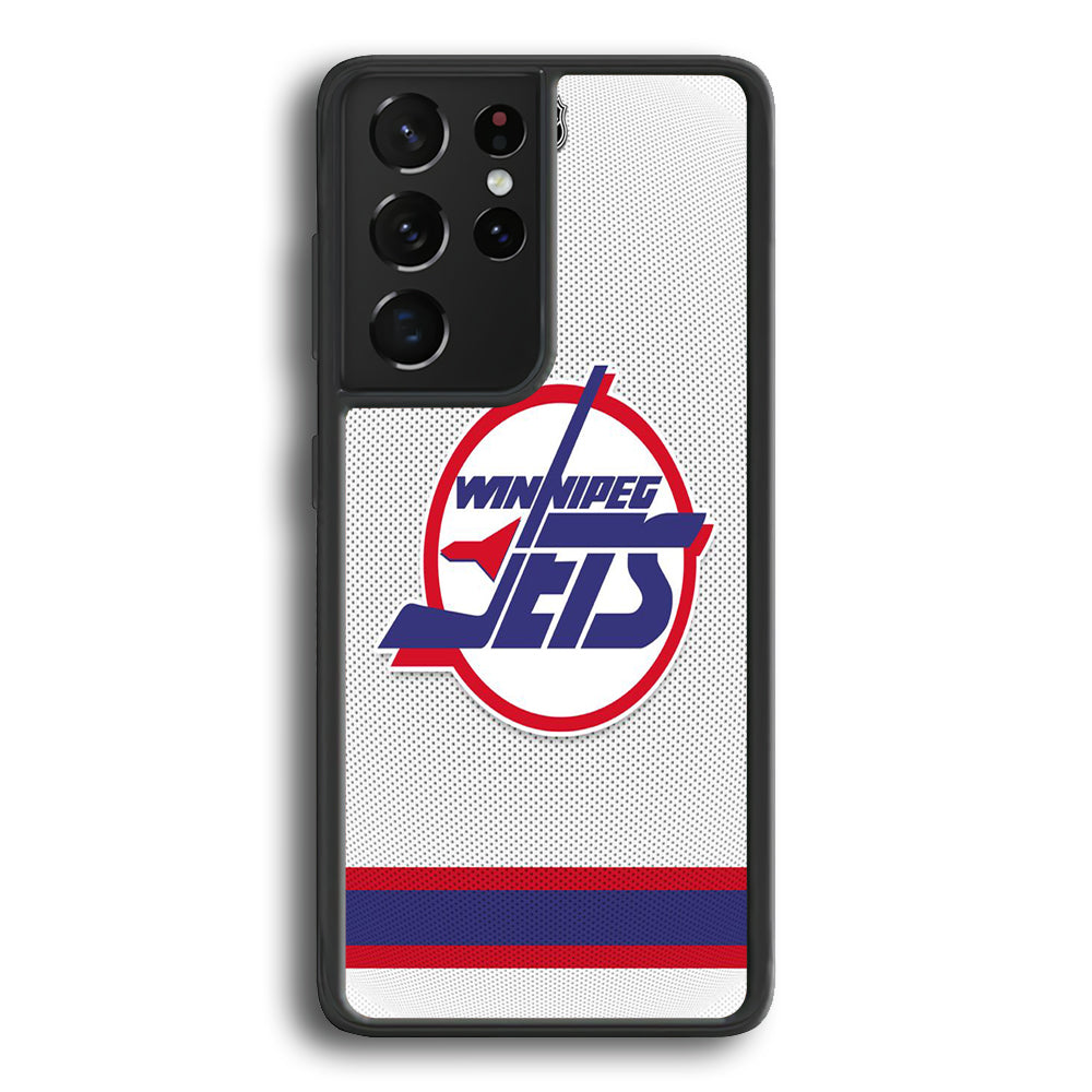 Hockey NHL Winnipeg Jets Jersey Samsung Galaxy S22 Ultra Case - Ezzystore
