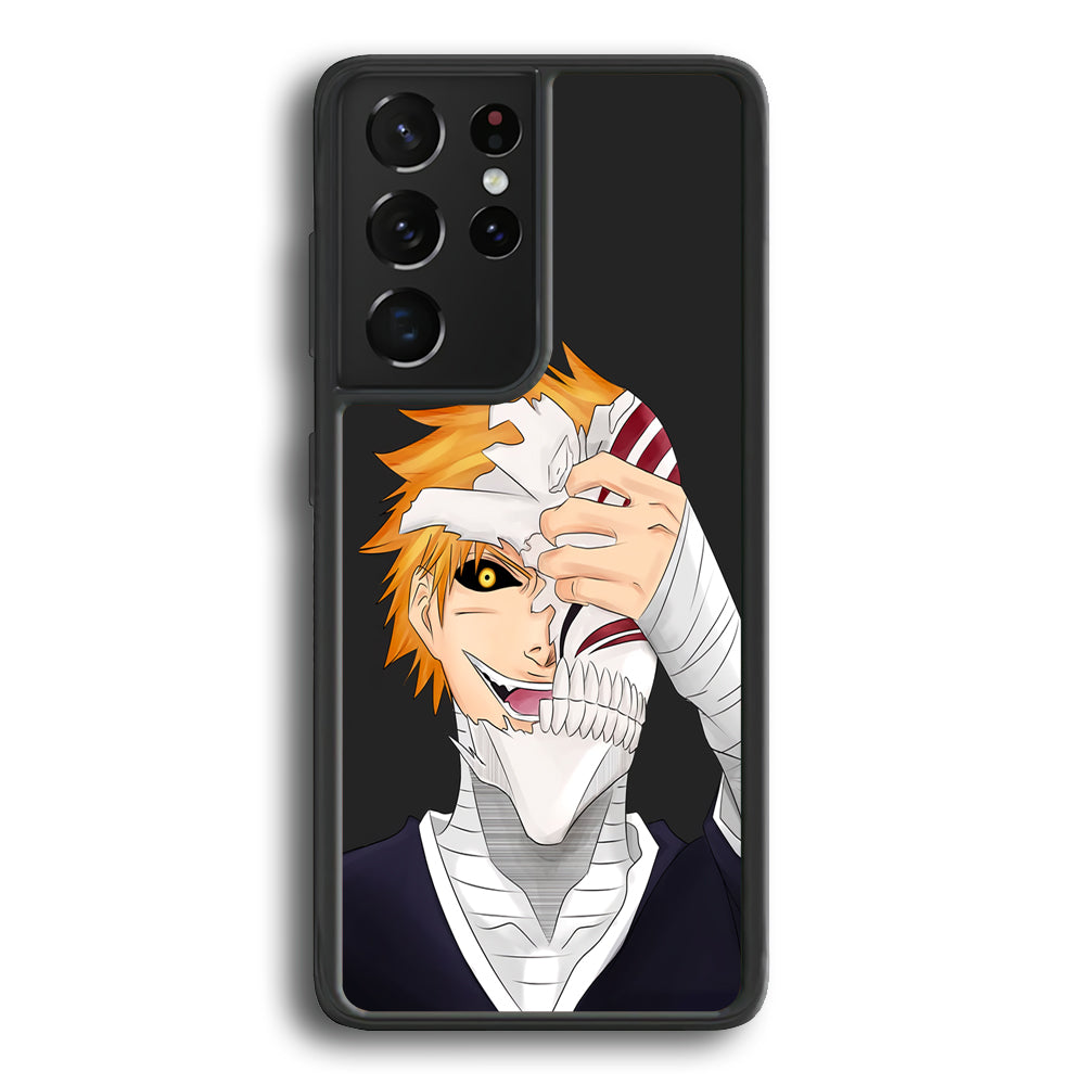Hollow Ichigo Mask Samsung Galaxy S23 Ultra Case - Ezzystore