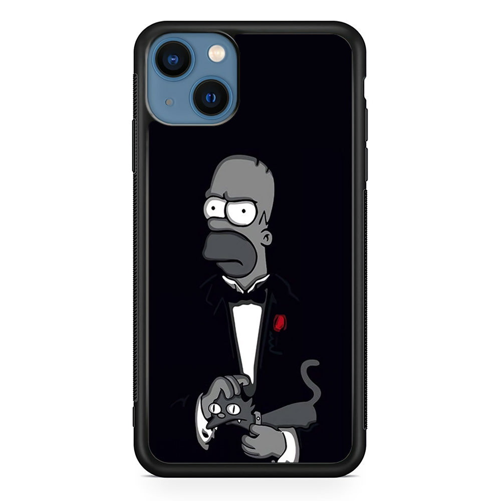 Homer Simpson Goodfather iPhone 14 Case