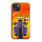 Homer and Bart Rider iPhone 15 Plus Case