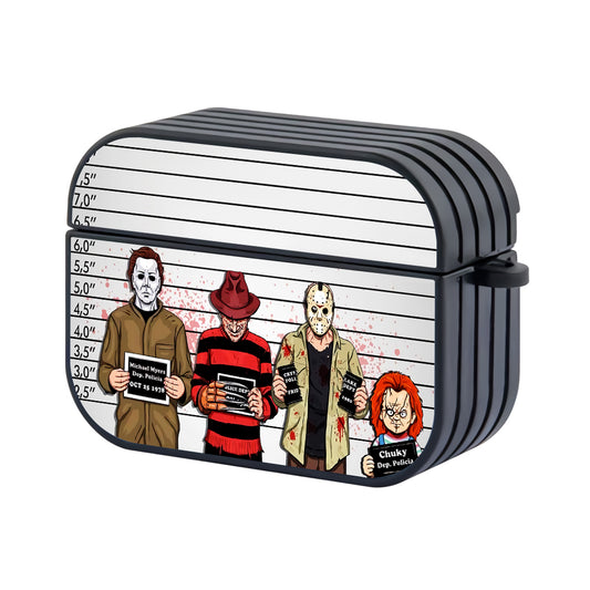 Horror Killer's Movies Character Hard Plastic Case Cover For Apple Airpods Pro - Ezzystore