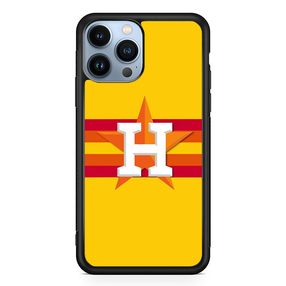 Houston Astros MLB Team iPhone 14 Pro Case