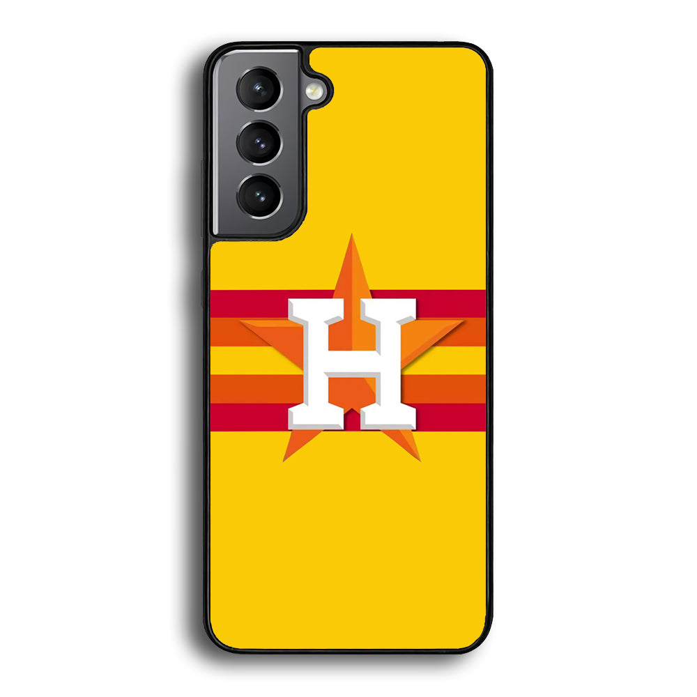 Houston Astros MLB Team Samsung Galaxy S24 Plus Case - Ezzystore