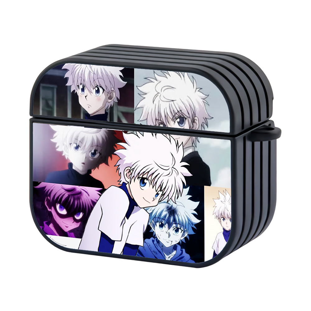 Hunter X Hunter Killua Collage Hard Plastic Case Cover For Apple Airpods 4 - Ezzystore