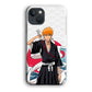 Ichigo Kurosaki Wave And Pattern iPhone 14 Case
