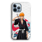 Ichigo Kurosaki Wave And Pattern iPhone 14 Pro Max Case