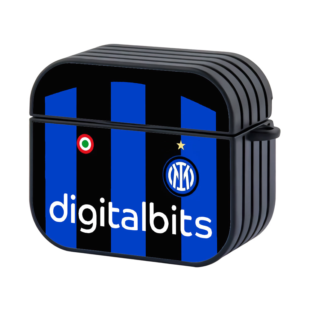 Inter Milan Jersey Home Hard Plastic Case Cover For Apple Airpods 4 - Ezzystore