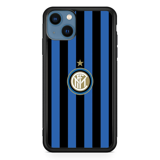 Inter Milan Pattern Of Icon iPhone 14 Case