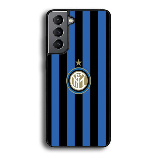 Inter Milan Pattern Of Icon Samsung Galaxy S24 Case - Ezzystore
