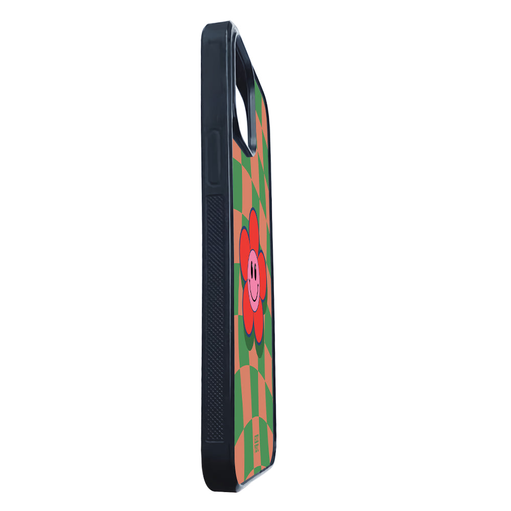Interacting Faces Flowers Bring Joy Magsafe iPhone Case