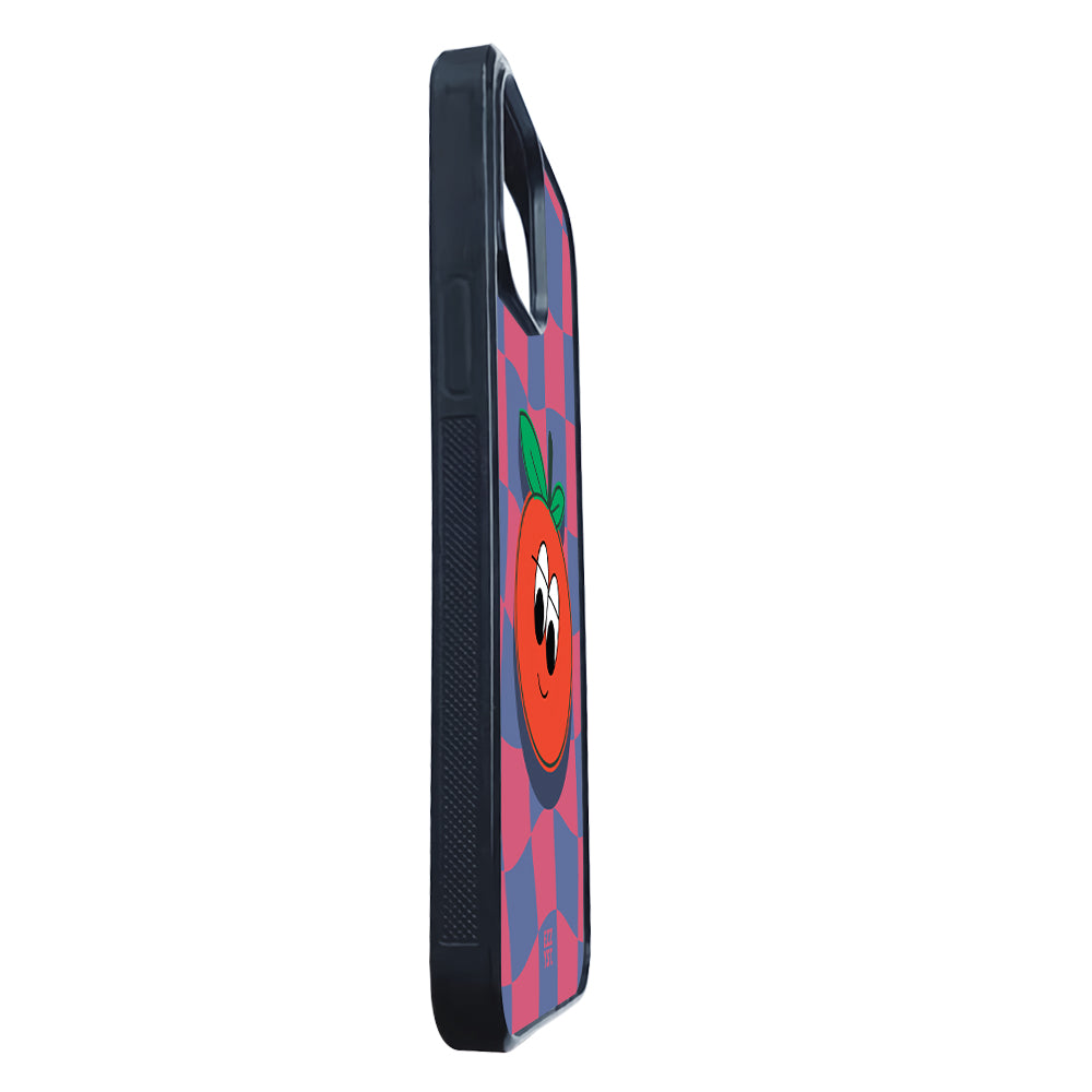 Interacting Faces Orange Sweet Smile Magsafe iPhone Case