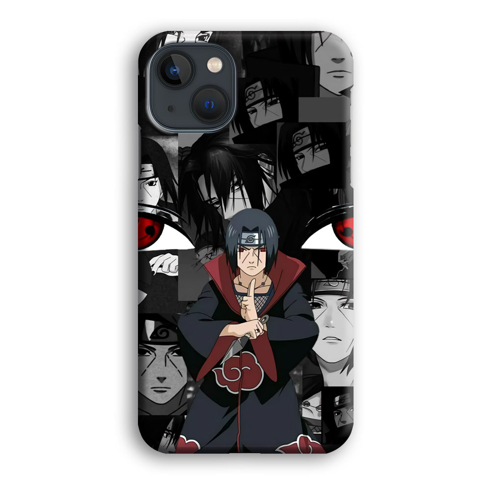 Itachi Uchiha Akatsuki Team iPhone 15 Case