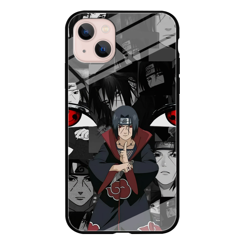 Itachi Uchiha Akatsuki Team iPhone 15 Case