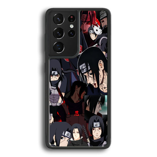 Itachi Uchiha Piece Of Moment Samsung Galaxy S24 Ultra Case - Ezzystore