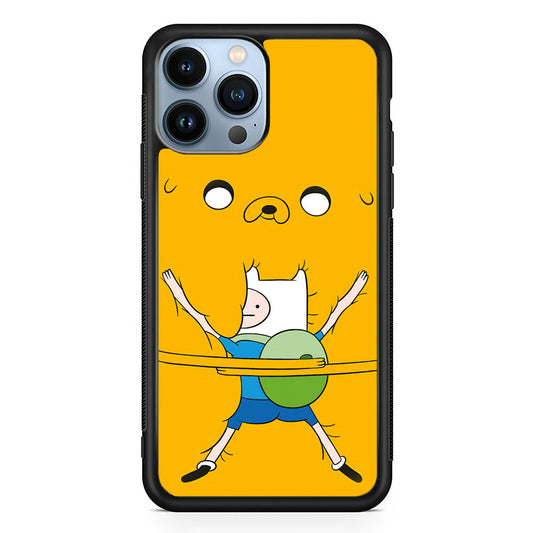Jake And Fin Big Hug iPhone 15 Pro Case