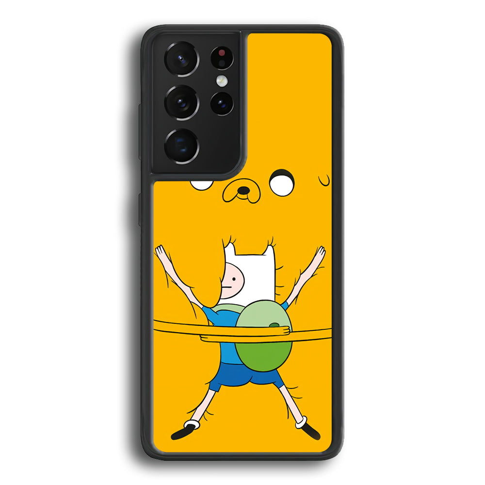 Jake And Fin Big Hug Samsung Galaxy S24 Ultra Case - Ezzystore