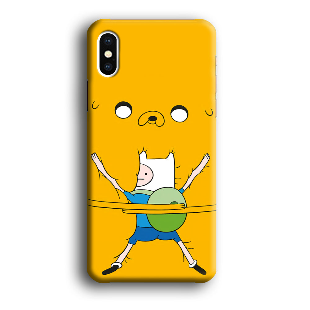 Jake And Fin Big Hug iPhone XS Case