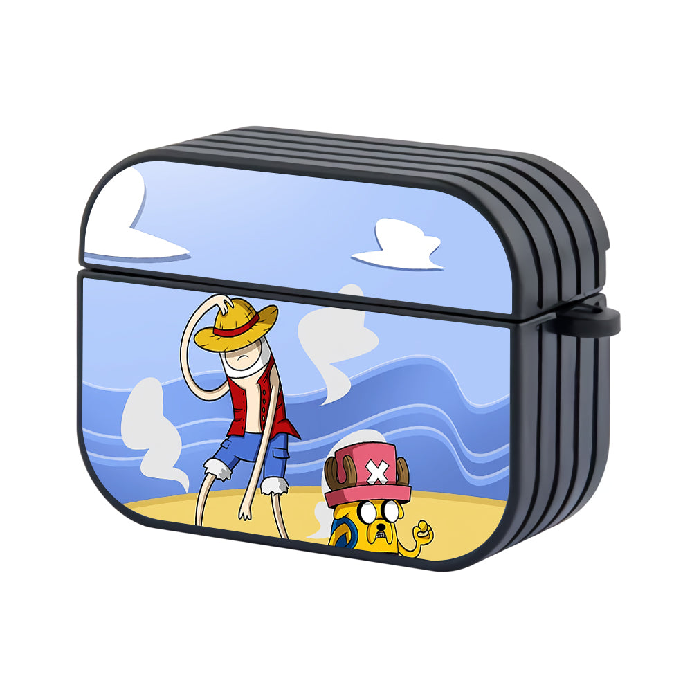 Jake And Finn Cosplay One Piece Hard Plastic Case Cover For Apple Airpods Pro 3 - Ezzystore