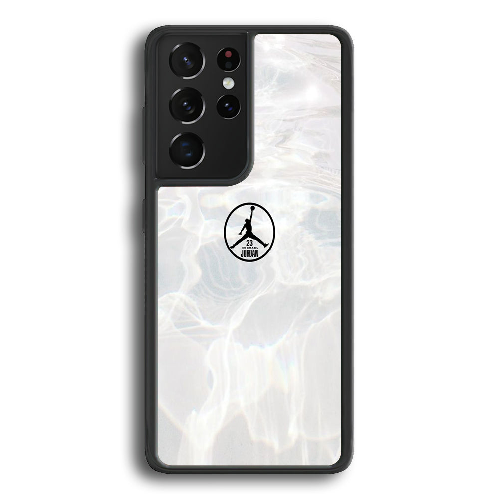 Jordan 23 Circle Water Samsung Galaxy S22 Ultra Case - Ezzystore