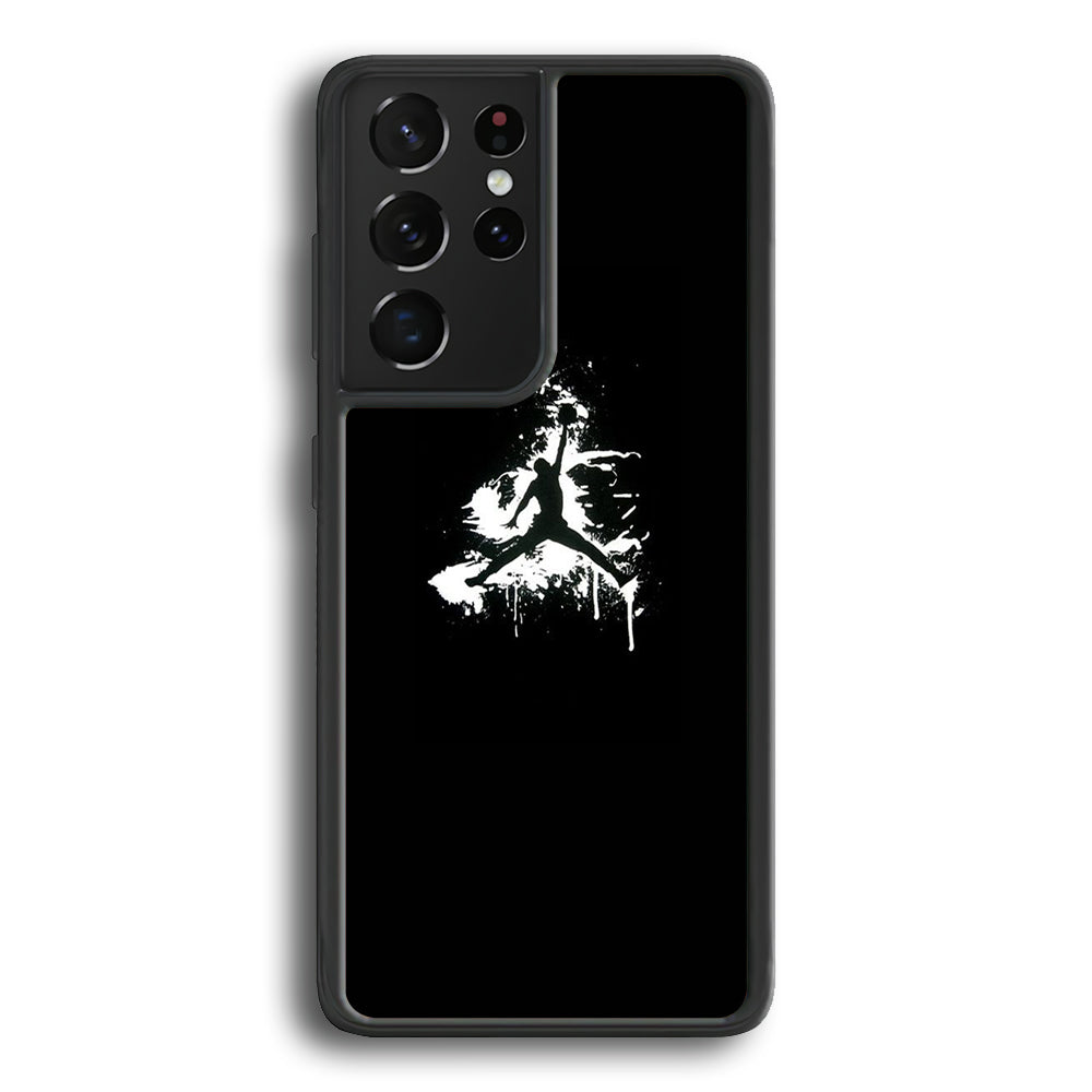 Jordan Black White Gravity Samsung Galaxy S24 Ultra Case - Ezzystore