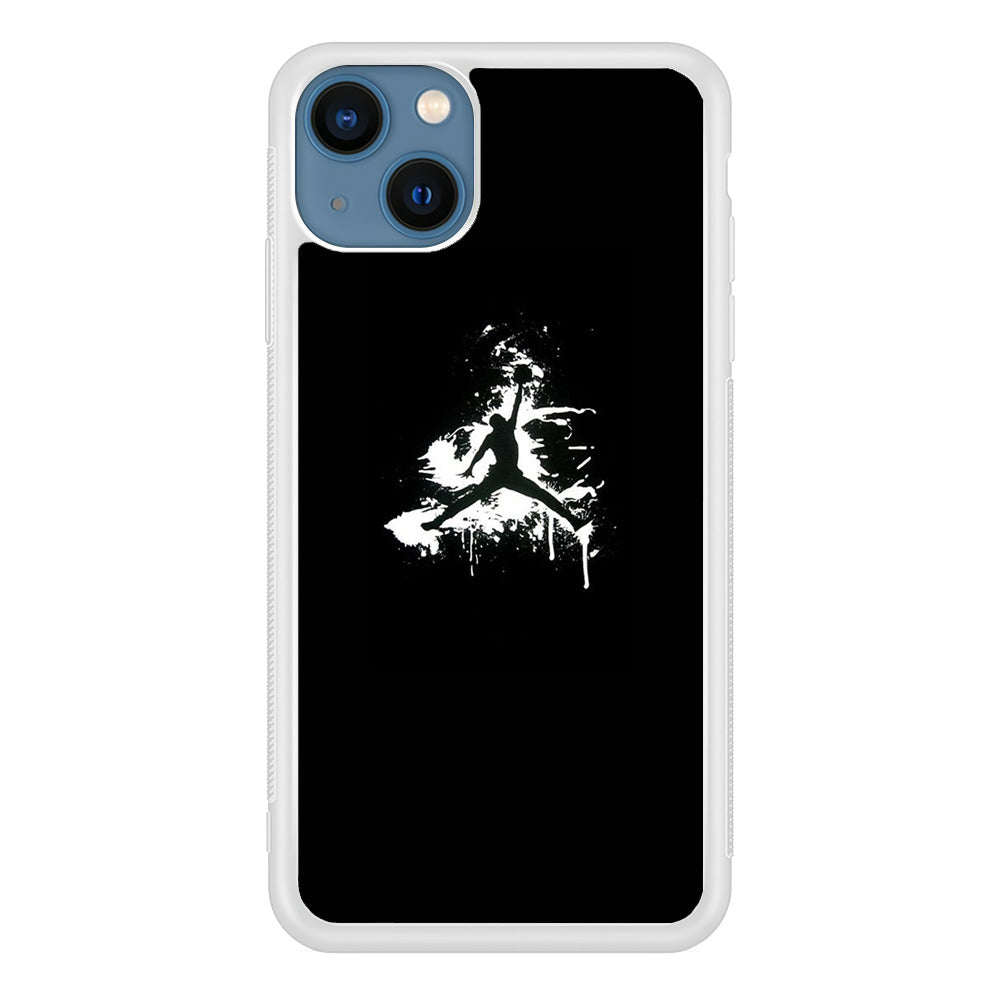 Jordan Black White Gravity iPhone 15 Plus Case