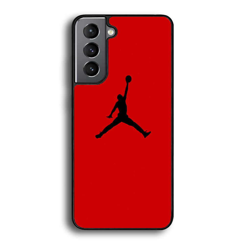 Jordan Red Simple Samsung Galaxy S24 Case - Ezzystore