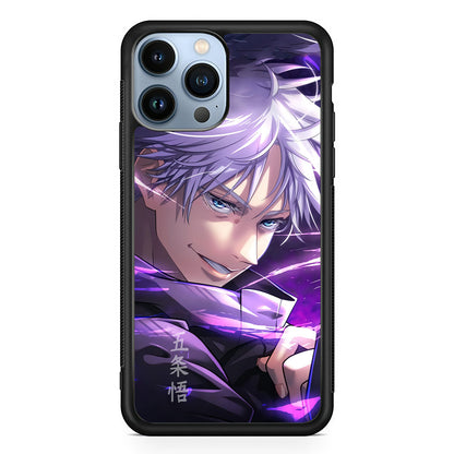 Jujutsu Kaisen Satoru Aura iPhone 14 Pro Max Case