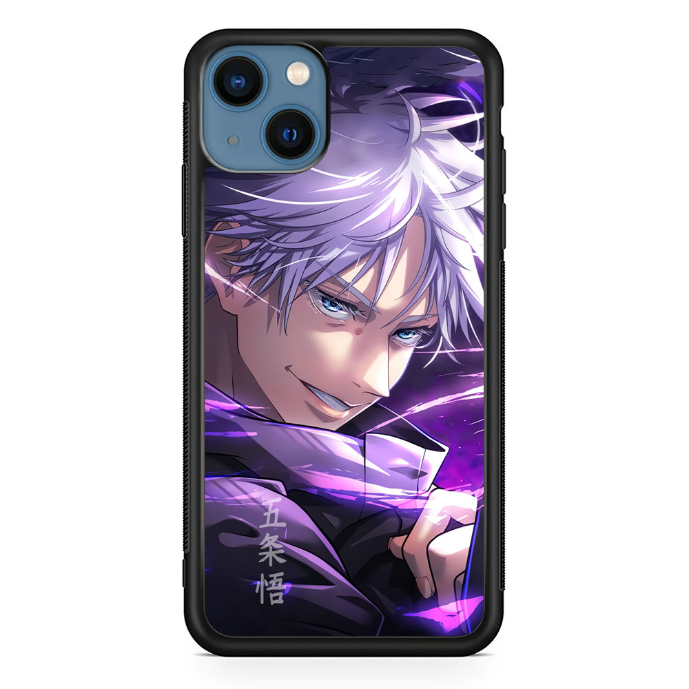 Jujutsu Kaisen Satoru Aura iPhone 14 Case