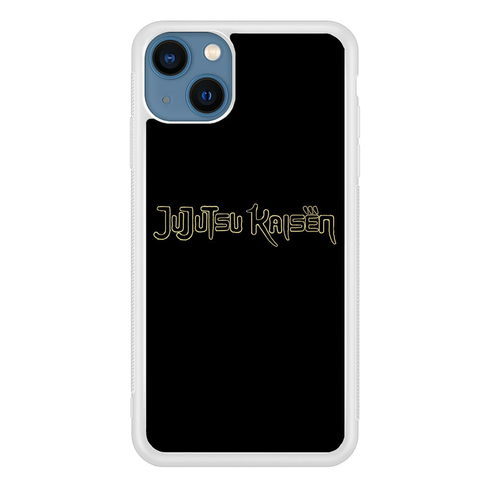 Jujutsu Kaisen Logo Black Gold  iPhone 15 Case