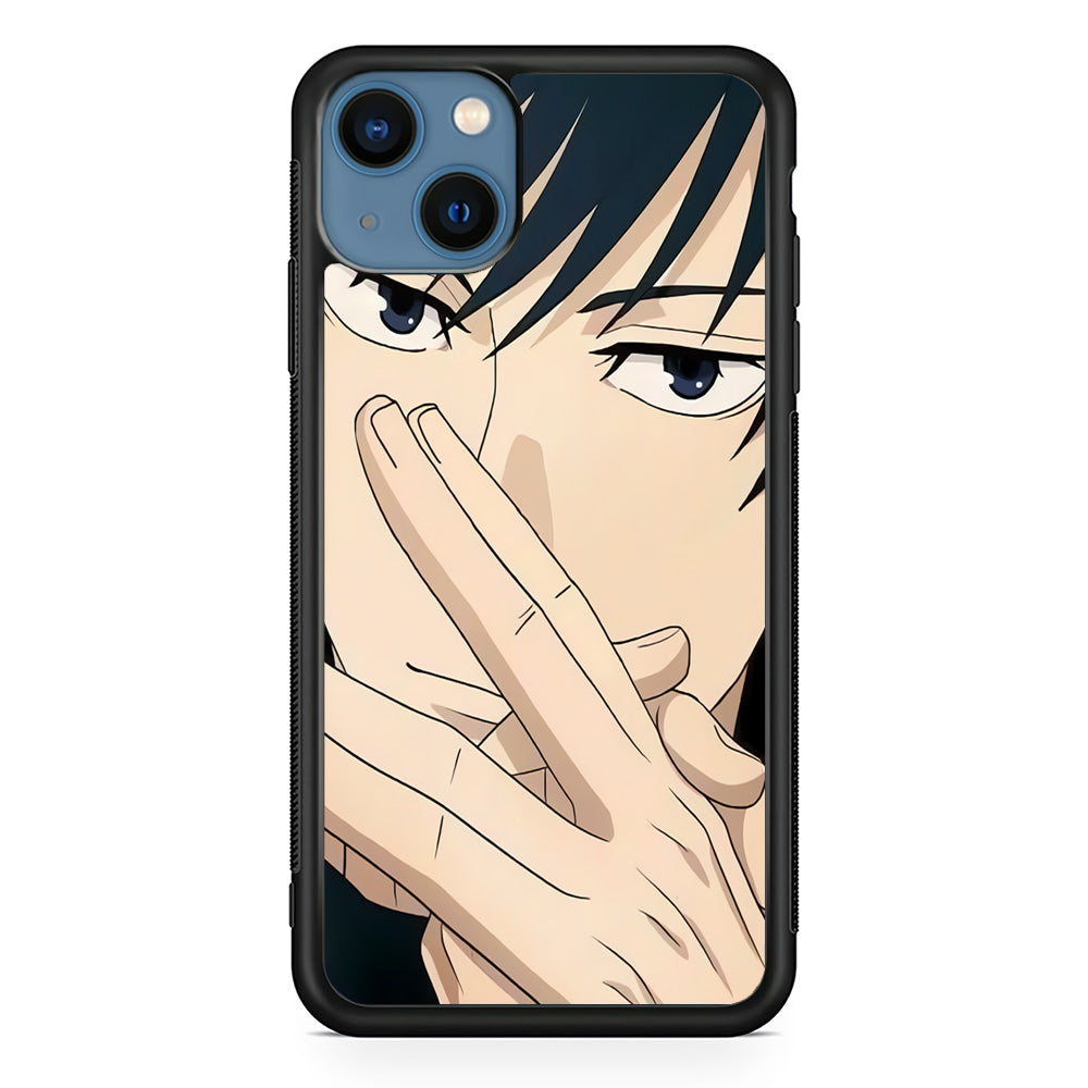 Jujutsu Kaisen Megumi Face iPhone 15 Plus Case