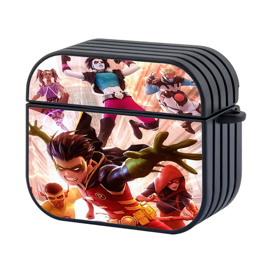 Justice League Robin And Team Hard Plastic Case Cover For Apple Airpods 4 - Ezzystore