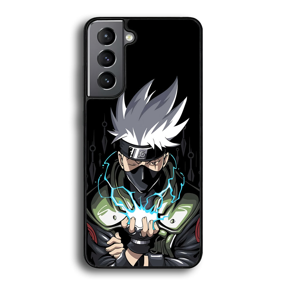 Kakashi Chidori And Sharingan Samsung Galaxy S24 Case - Ezzystore