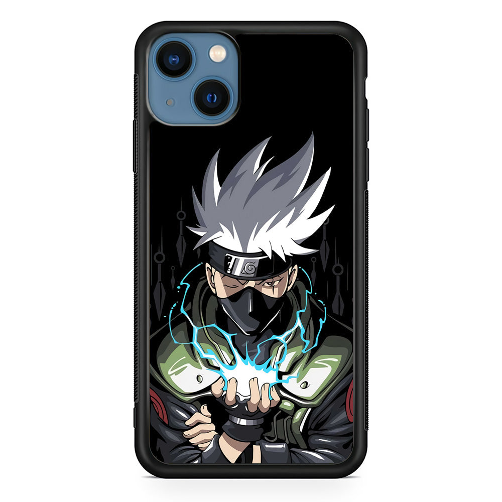 Kakashi Chidori And Sharingan iPhone 15 Plus Case