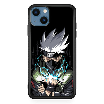 Kakashi Chidori And Sharingan iPhone 15 Plus Case