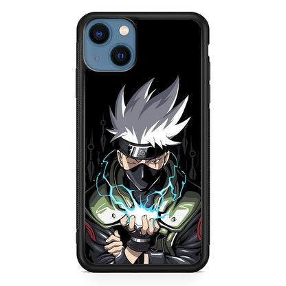 Kakashi Chidori And Sharingan iPhone 14 Case