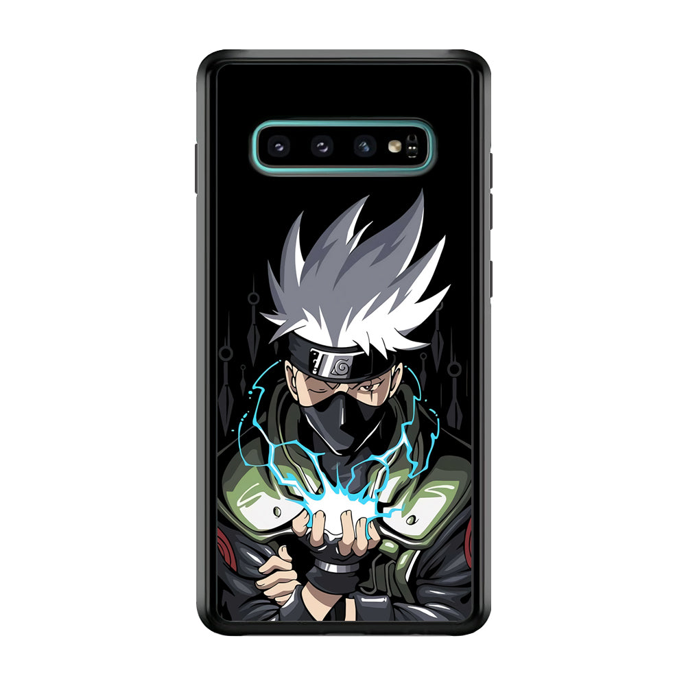 Kakashi Chidori And Sharingan Samsung Galaxy S10 Case