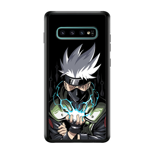 Kakashi Chidori And Sharingan Samsung Galaxy S10 Case