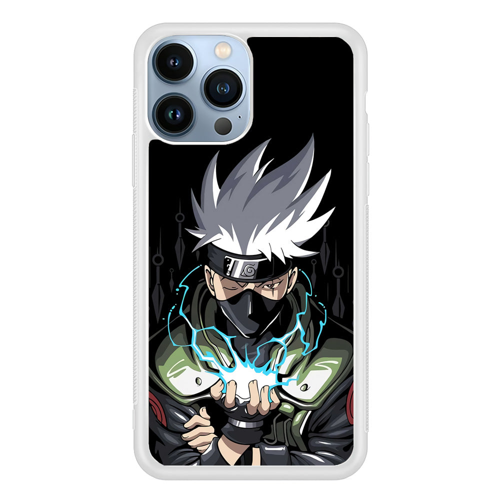 Kakashi Chidori And Sharingan iPhone 15 Pro Max Case