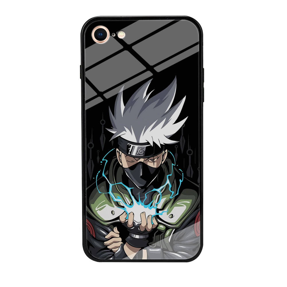 Kakashi Chidori And Sharingan iPhone 8 Case