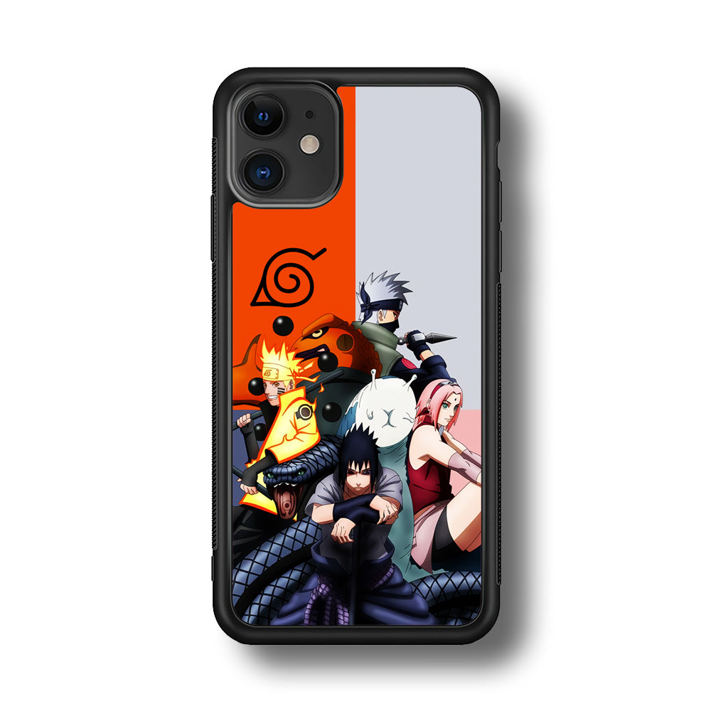 Kakashi Team 7 Konoha iPhone 11 Case