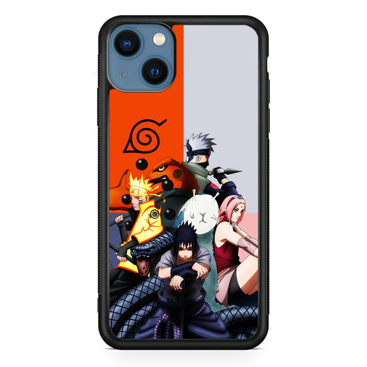 Kakashi Team 7 Konoha iPhone 14 Plus Case
