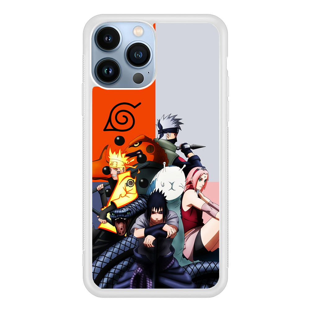 Kakashi Team 7 Konoha iPhone 15 Pro Max Case