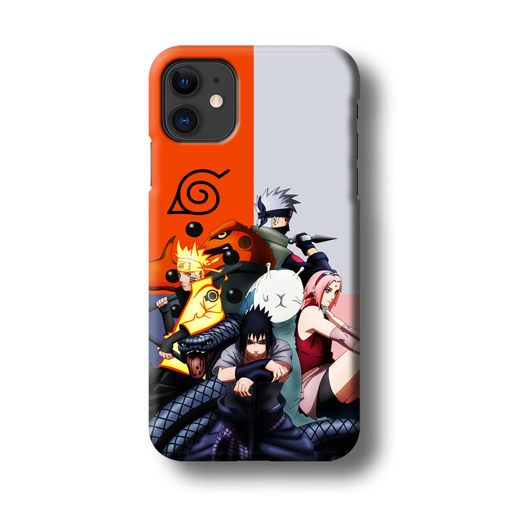 Kakashi Team 7 Konoha iPhone 11 Case